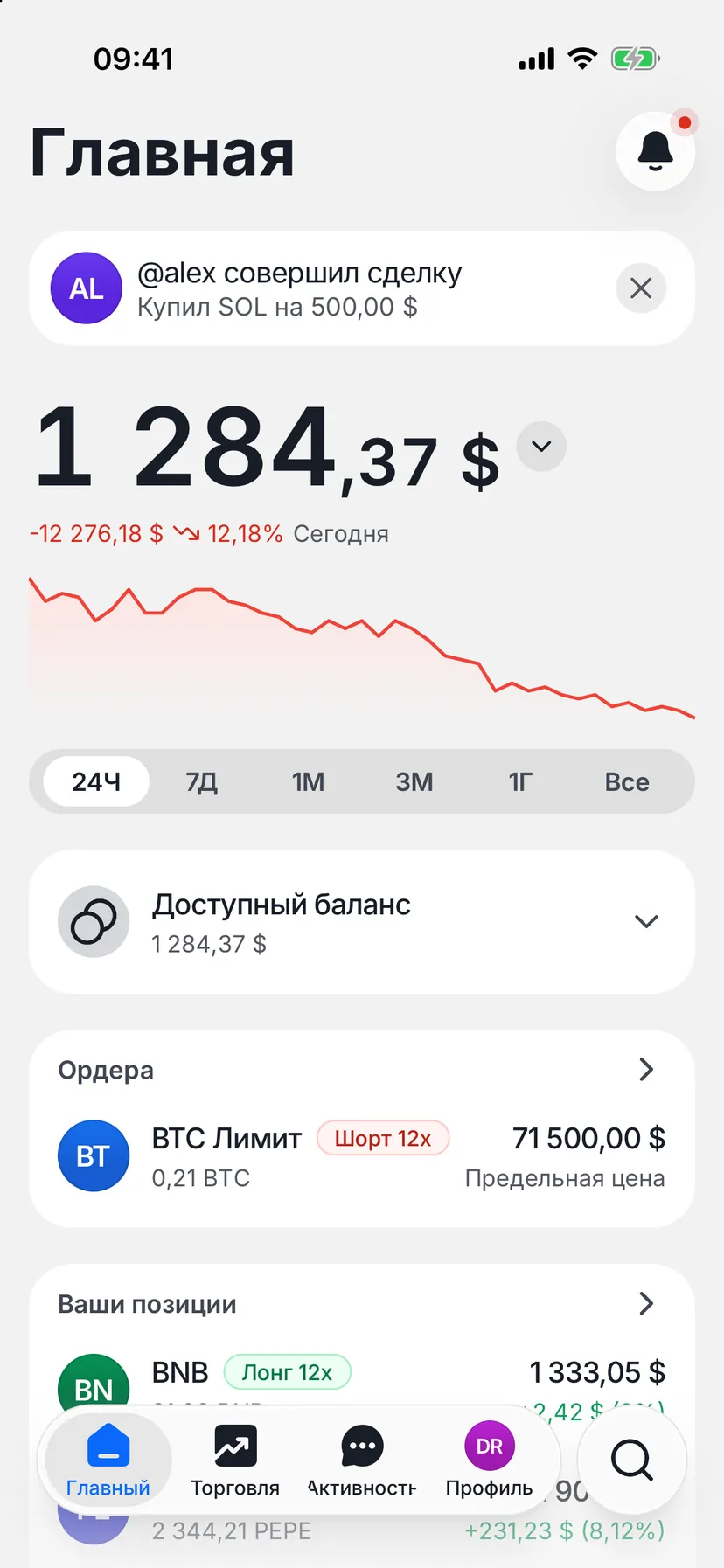 Главная